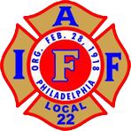 Philadelphia FireFighters Local 22 logo